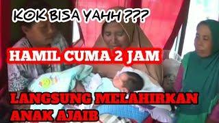 Viral Hamil 2 Jam Melahirkan Bayi AjaibHebohkan Warga Lampung Tengah