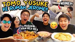 TOMO YUSUKE NGINEP DI RUMAH JEROME MASAK BARENG MAMA SERU BANGET