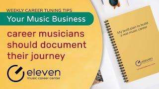 Document Your Journey with a Journal  Build Your Music Career One Step At A Time Step 5