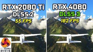 RTX 2080 Ti vs RTX 4080 Revisit The DLSS 3 Difference