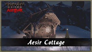 HOW TO BUILD A AESIR COTTAGE SPEED BUILD - CONAN EXILES