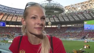 Moscow 2013 - Darya KLISHINA RUS - Long Jump Women - Qual B