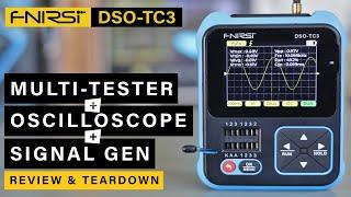 BRAND NEW 2023 FNIRSI DSO-TC3 ⭐ 3 in 1 ⭐ Component Tester + Oscilloscope + Function Generator