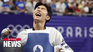 Paris Olympics Park Tae-joon wins -58kg taekwondo gold