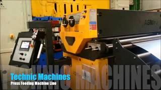 Eccentric Press Roll and Coil Feeding Machine Line