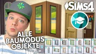 Alle Baumodus Objekte ‍‍ Die Sims 4 An die Uni Preview Special #2 deutsch