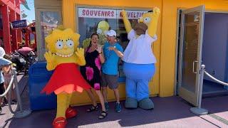 The Simpsons Springfield at Universal Studios Hollywood