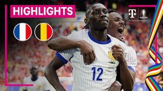 Frankreich - Belgien Highlights  UEFA EURO 2024 Achtelfinale  MAGENTA TV