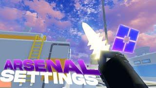 The BEST Arsenal Settings... Minecraft Font Hitsounds Crosshair