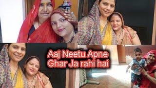 Aaj Neetu Ka Bhatija Aaya Hai Neetu Ko Le jane ke liye@snappygirls02 @Rkindianblogger