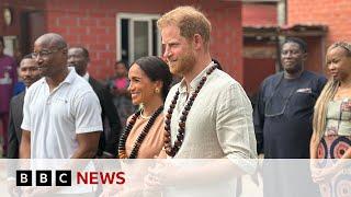 Prince Harry and Meghan Markle begin Nigeria visit  BBC News