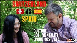 SWITZERLAND VS SPAIN WHICH COUNTRY IS BETTER TO LIVE?