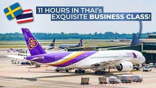 TRIPREPORT  Thai Airways BUSINESS  Stockholm Arlanda - Bangkok Suvarnabhumi  Airbus A350-900