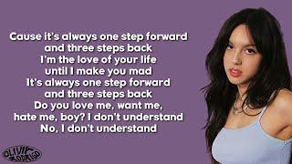 Olivia Rodrigo - 1 step forward 3 steps back Lyrics