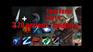 POE3.20 NERFED OUTDATED  cyclone lightning stike  flicker strike++ whitewind w heatshiver