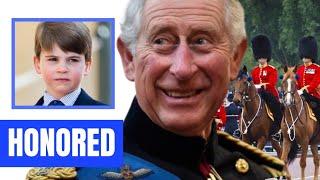 SPECIAL King Charles HONORED Prince Louis With A Prestigious Title At The 2024 Trooping The Colour