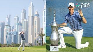 Every Shot from Rory McIlroys Winning Round of 68 at the 2023 Hero Dubai Desert Classic