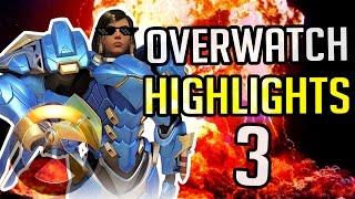 Overwatch Лучшие моменты матча  Overwatch Highlights #3