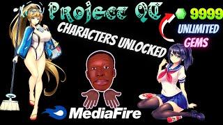 Project Qt Mod Apk Download All Characters Unlocked  Project Qt Apk Unlimited Gems