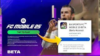 FC MOBILE 25 BETA IS HERE  HOW TO DOWNLOAD FC MOBILE 25 BETA  NEW ICON GARETH BALE 󠁧󠁢󠁷󠁬󠁳󠁿 