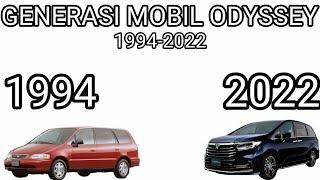 GENERASI MOBIL HONDA ODYSSEY 1994-2022