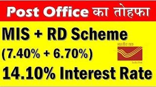 Post Office MIS RD Scheme  Monthly Income Scheme  Recurring Deposit  MIS plus RD Calculator 2024