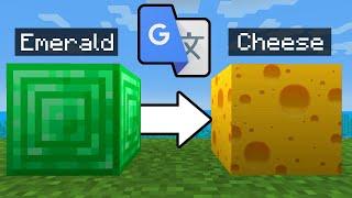 I Put Every Minecraft Texture Through Google Translate 10000000 Times...