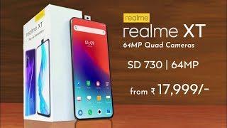 Realme XT - 64MP Quad Camera Snapdragon 730 PopUp Selfie  Realme XT 64MPQuadCamera