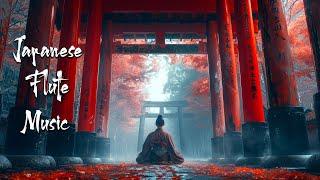 Tranquility at the Zen Gate - Japanese Flute Music For Meditation Healing Deep Sleep