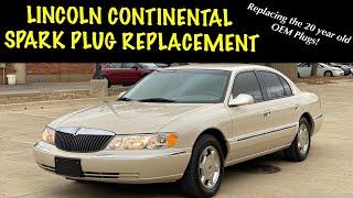 Replacing The Old OEM Spark Plugs In The Continental