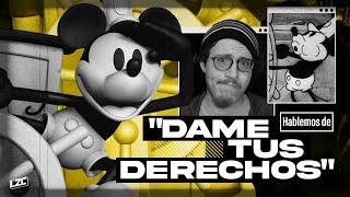 Mickey Mouse y el PROBLEMA con el Dominio Público  Hablemos de  LZC