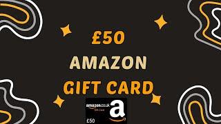 RAFFLE RACE - £50 AMAZON GIFT CARD GIVEAWAY