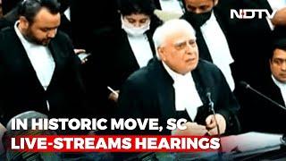 A Historic First Supreme Court Live Streams Its Hearing On Sena vs Sena  The News