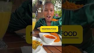 TRYING NIGERIAN FOOD #nigerianfood #streetfood #nigeria #travelvlog #ghana #tanzania#zanzibar#kenya