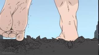 Muscle Giant Walking Animation