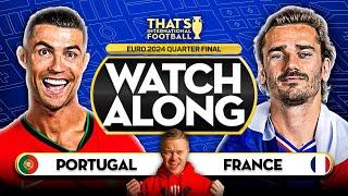 PORTUGAL vs FRANCE LIVE EURO 2024 with Mark GOLDBRIDGE LIVE
