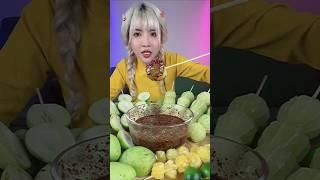 SPICY SOUR FRUITS MUKBANG  ASMR