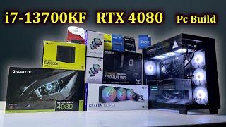 New i7-13700KF Rtx 4080 16GB Gaming Pc Build 2023