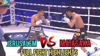 MELVIN JERUSALEM vs MATASAKA TANIGUCHI FULL Highlights TKO