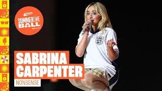 Sabrina Carpenter - Nonsense Live at Capitals Summertime Ball 2024  Capital