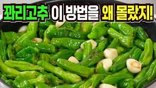 꽈리고추 이 방법은 진짜 밥도둑입니다️ 요즘 맛있다고 난리난 꽈리고추 요리