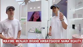 Support System Maxime Bouttier Menjadi Brand Ambassador NAMA Beauty Perusahaan Milik Luna Maya
