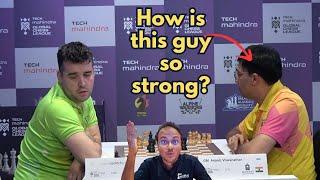 When Vishy Anand played the Caro Kann against Nepo  Global Chess League