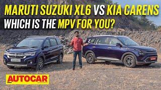 Maruti Suzuki XL6 vs Kia Carens - Which is the best MPV?  Comparison  Autocar India