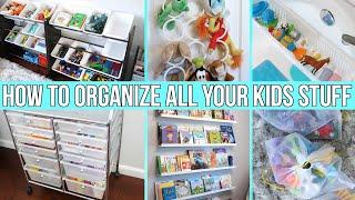 ULTIMATE KID & BABY ORGANIZATION Toys Clothes Books Craft Supplies + More