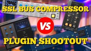 SSL STYLE BUS COMPRESSOR PLUGIN SHOOTOUT - Waves vs Plugin Alliance vs Tim P vs SSL NO TALKING