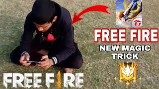 FREE FIRE NEW MAGIC TRICK  BEST FUNNY TRICK  MY FRIEND ANGRY  #totalgaming  #gyangaming #funny