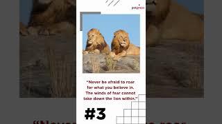 Unleash Your Inner Roar Top Fierce Lion Strength Quotes Revealed