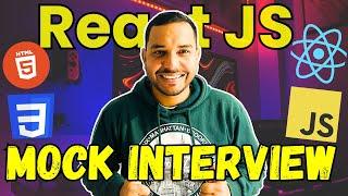 React Mock Interview  React Job Interview Questions  React Interview Preparation  React Interview