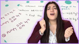 Finding and Calculating an Empirical Formula of a Compound  How to Pass Chemistry